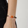 Bracelet Charm Polyvalent Sport Football Rugby Tennis Motifs de Perles Bracelet de Poignet Sportif Léger Réglable