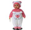 Adar Baby Doll 40 Cm Sings Speaks Polish Pink-white Jumpsuit