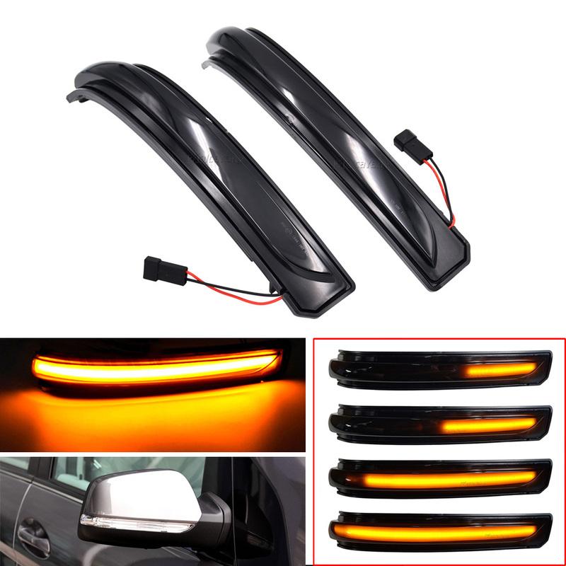 For Mercedes Benz A B Class W169 W245 Facelift 2008-2012 LED Dynamic Side Mirror Turn Signal Light Sequential Lamps