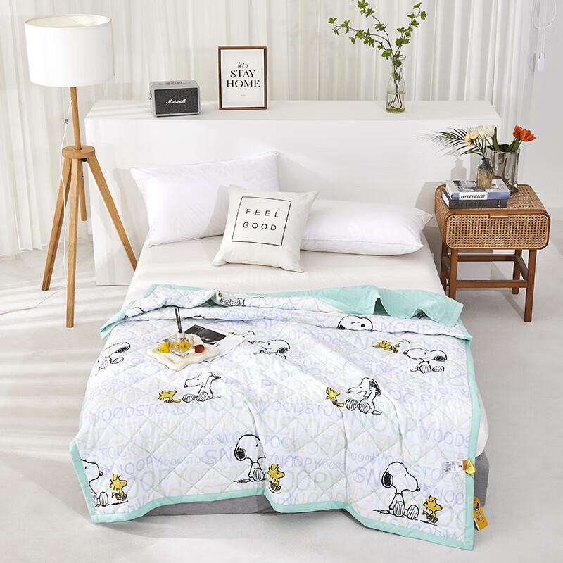 

Snoopy Cloud Feel Fiber Quilt