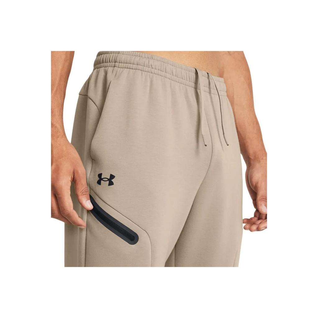 Under Armour Unstoppable Solid Color Training Joggers Men Bottoms Brown 1379808-203