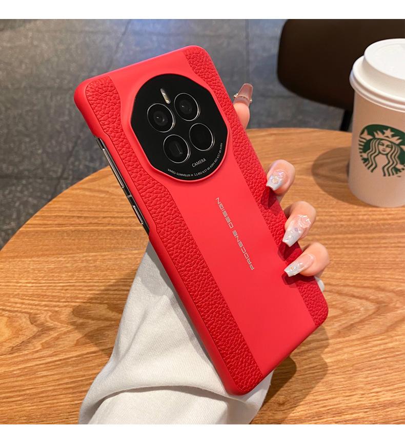 Huawei Mate70 Pro & Honor Magic6 Pro Leather Phone Case - Porsche Design, Compatible with Second Change 40Rs