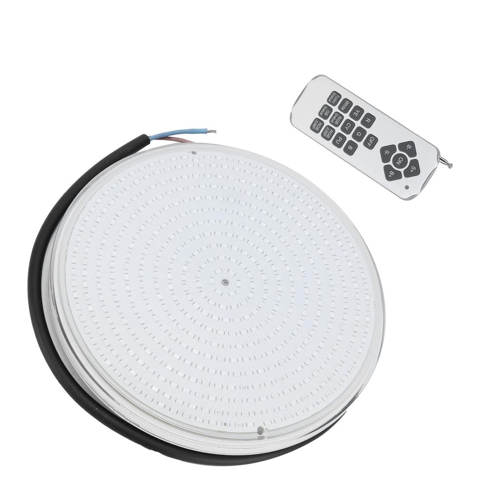 Colorful Swimming Pool Light IP68 Waterproof Underwater Lamp Replacement for PAR56 Light25W 2500LM