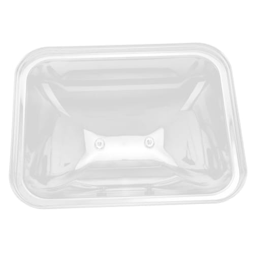Urhomy Dustproof Food Cover, Transparent Acrylic, Repels Dust and Insects, Maintains Freshness, Rectangular Food and Snack Display Cover, Easy Storage