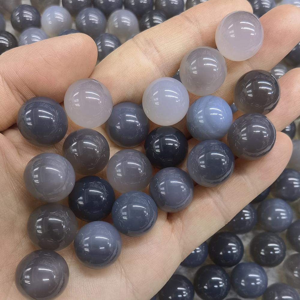 Margele Rotunde Mici din Cristal de Piatră Naturală de 16 mm, Vindecare Reiki, Cuarț, Ametist, Agat, Specimen Mineral, Glob, Chakra, Vânzare cu Ridicata