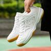 Professional Badminton Shoes Men Women Non-Slip Rubber Sole Breathable Mesh Upper Carbon Plate Support Rotating Hook