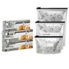 Aluminum Titanium Foil Food Preservation Bags: Thickened, Freezer-Ready for Meat and Veggies