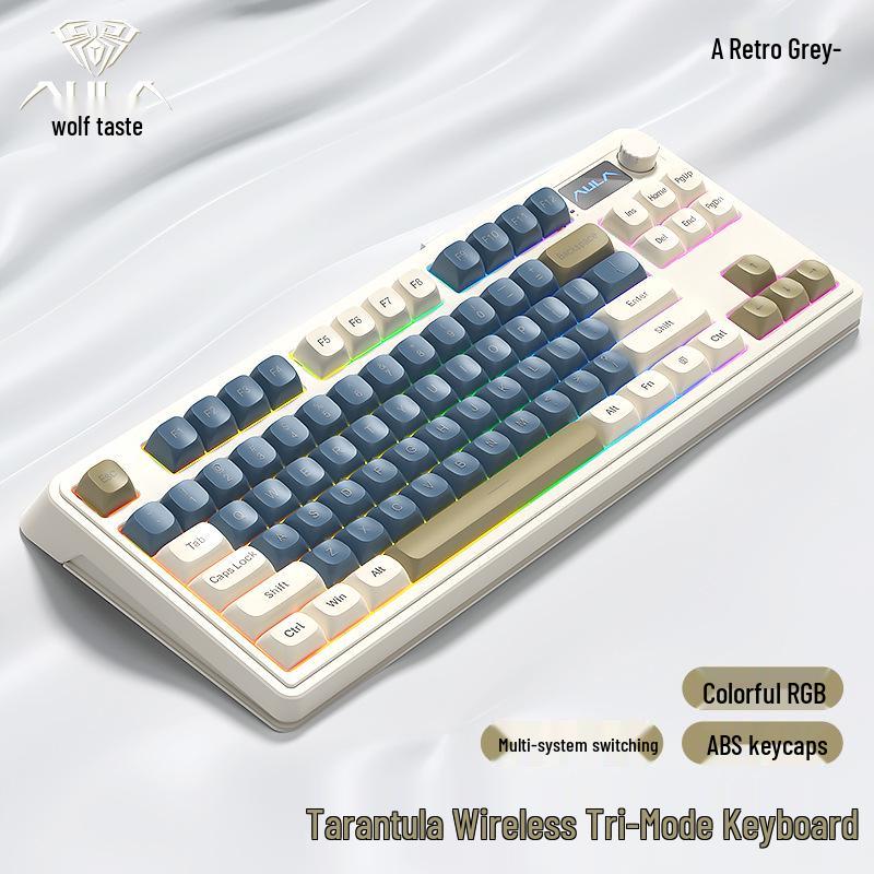 Tarantula S99 Wireless Tri-Mode RGB Bluetooth Mechanical Keyboard for Gaming & Office.