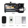 Multi Functional Breakfast Maker Household Three In One Coffee Machine Large Capacity Oven Kitchen Toaster