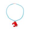 New Beaded Pendant Crab Necklace Enamel Crab Childishness Design Boho Necklace Boho Style Beach Necklace Summer Accessory
