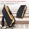 Leather Wallet Case for Samsung Galaxy Z Fold 6 4 3 2 5 5G with Pen Holder Card Slot Zipper Flip Cover