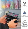 10/30 Stück Einweg-Lebensmittelbehälter mit Deckeln Kunststoff Bento Lunchbox Obst Kühlschrank Frischhalteboxen Küche Lebensmittelaufbewahrung