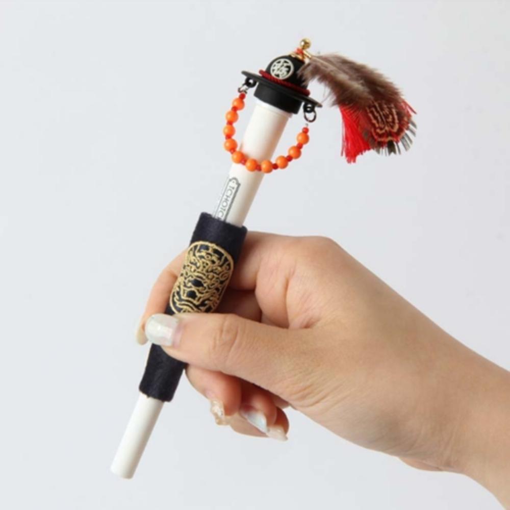 Korean Headwear Pen Series-Black Gat  Pen/Jeon Rip  Pen-Handmade Goods