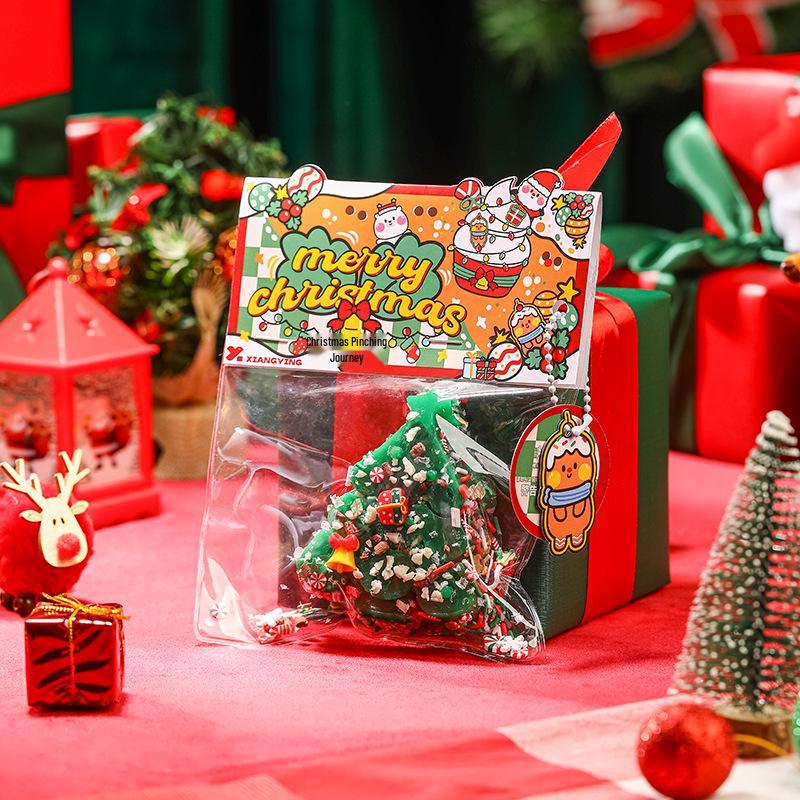 

Рождественская кошачья лапка игрушка-антистресс для сжимания сюрприз-бокс