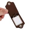 PU Leather Photo Frame Metal Metal Key Chains Fashion Photo Keyring  Gift