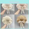 Summer Straw Wide Brim Hat With Foldable Design For Beach And Sun Protection
