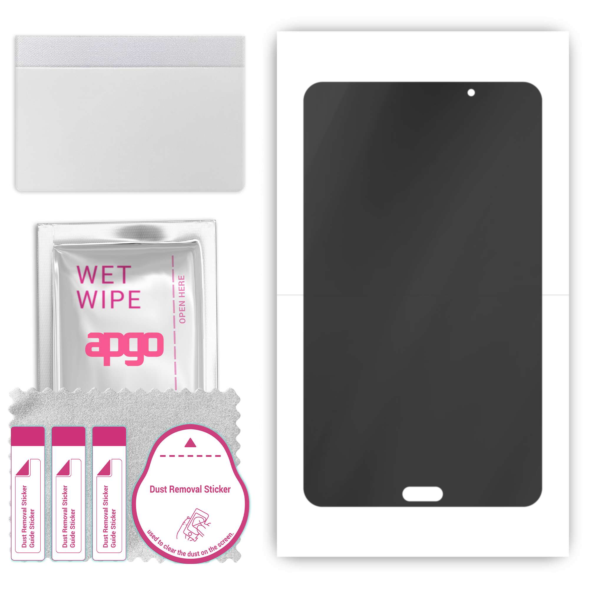 

apgo Hydrogel Privacy Matte Screen Protector for Samsung Galaxy Tab 4 7.0 SM-T230, Anti Spy, Hydrogel Film, Flexible, Soft TPU with positioning layer