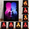 Japanese Classic Anime Poster Picture Prints Canvas Painting  Bedroom Living Room Decor Wall Art Vintage Mural Without Frame