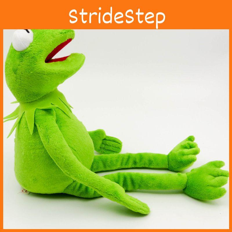 Adorable 18-inch Kermit Muppet Frog Plush Toy Doll For Soft Cuddly Fun