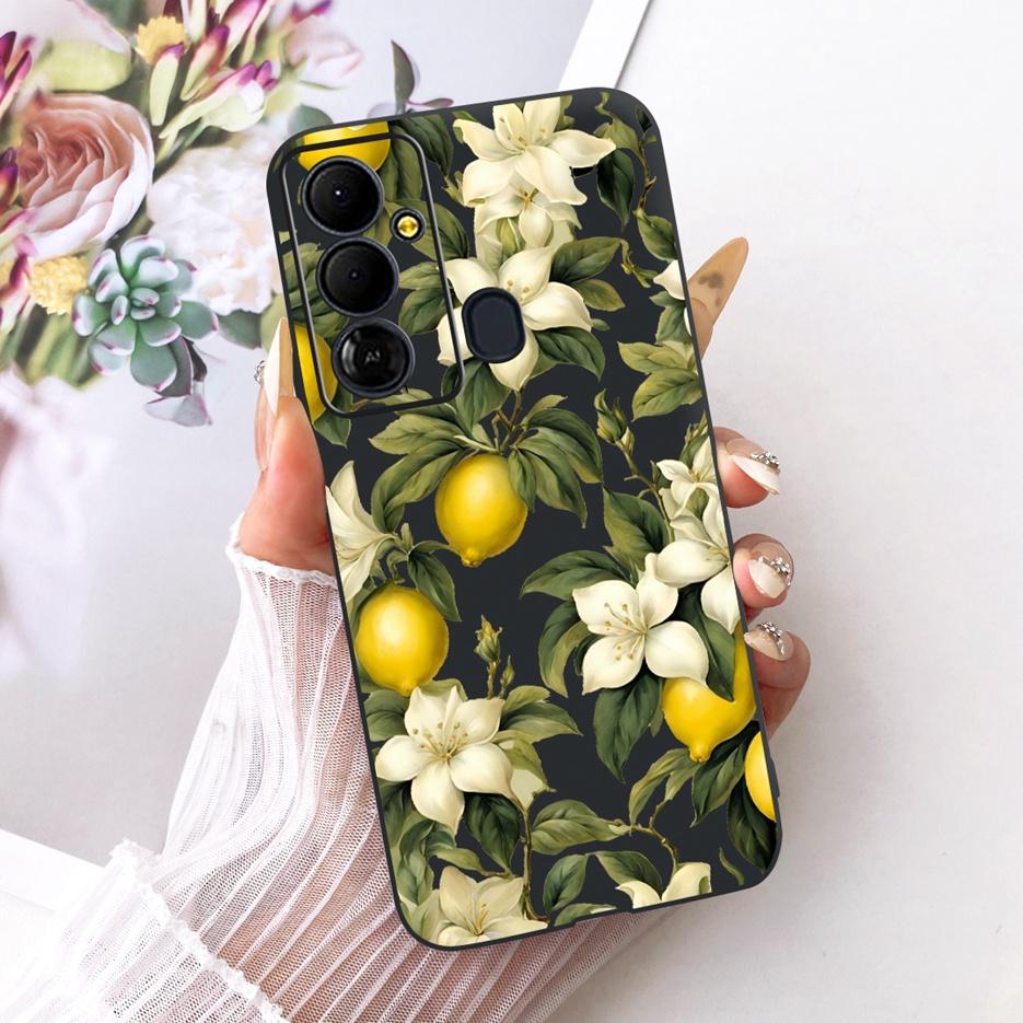 Für Tecno Pop 6 GO Hülle BE6j Niedlicher Löwe Mode Bemalte Abdeckung Weiche TPU Handyhülle Für Tecno Pop 6 Pro BE8 Pop6 GO Rückseite Taschen
