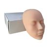 Silicone face model bionic skin is suitable for acupuncture and moxibustion practice, makeup beginners, students, easy to clean