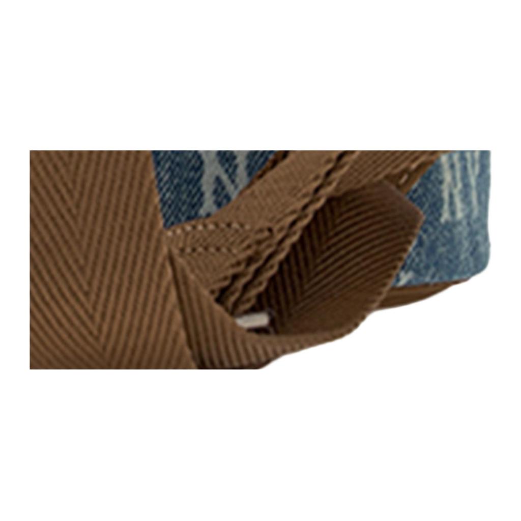 Новый хлопковый рюкзак MLB Унисекс Светло-голубой/Угольно-черный 3ABKM065N