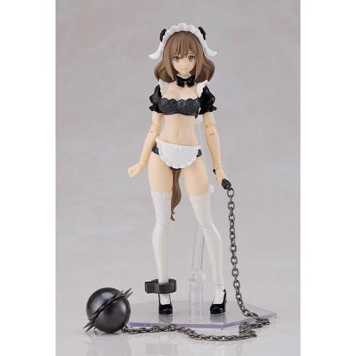 [.co.jp Exclusive] Max Factory PLAMAX GP 07 Underwear Body Girls Ran & Jerry Maid Ver. Set, Non-Scale Assembled Plastic Model Kit