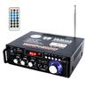 BT-298A Power Amplifier Practical Liquid-crystal Display 2CH 12V/220V 600W HiFi Bluetooth-compatible 5.0 Audio Amplificador for Home