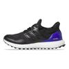 adidas UltraBoost 1.0 Spikeless Golf OG Unisex Sneakers Black Core-Black Lucid-Blue GV6919