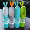 Dog Travel Water Bottle Portable Pet Drinking Cup with Food Feeding Bowl for Pets Outdoor Walking Traveling Hiking