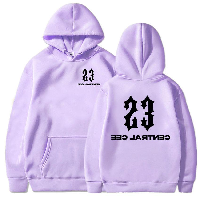 23 Central Cee Print Hoodies KAN GEEN GROOTSHEID GEHAST WORDEN Nieuw Album Sweatshirts 2025 Mode Hip Hop Streetwear Unisex Herenkleding