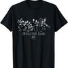Corpse Bride Skeleton Band Line Up Movie T-Shirt