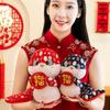 Plush Snake Year Mascot Toy Cute Lucky Snake Doll Plushies  Company Annual Meeting