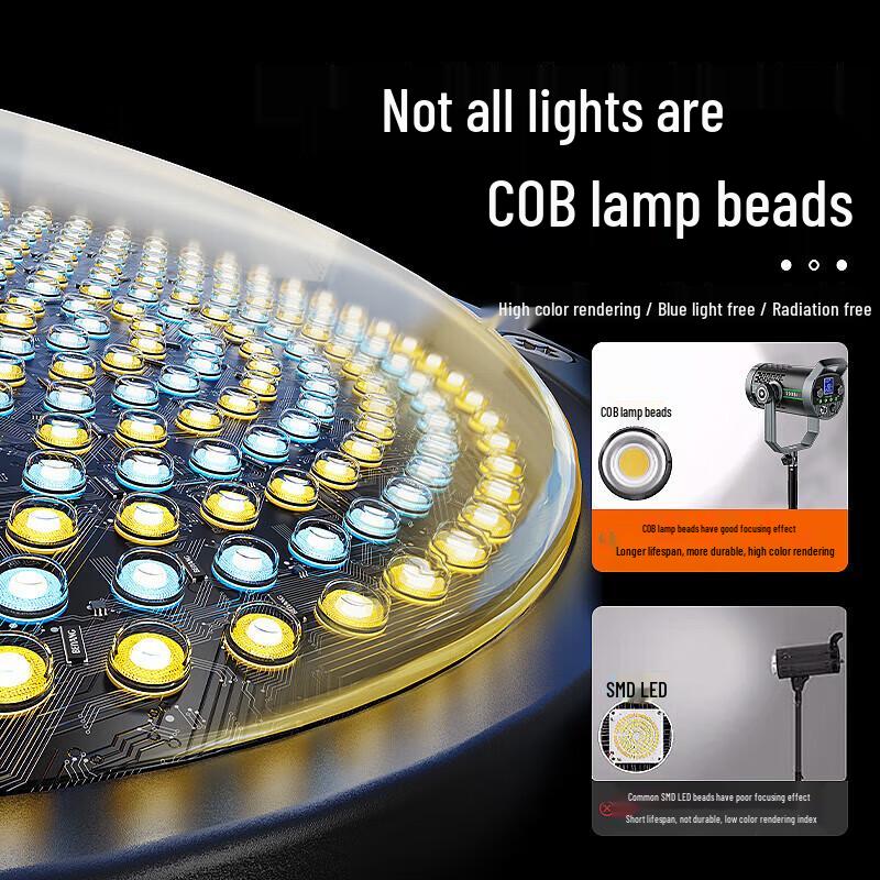 Beiyang 500BI Professional LED Studio Fill Light Kit