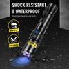 DARKBEAM Blacklight UV Flashlight 365nm 395nm Powerful UV Light LED Ultraviolet Light Anisakis Lighter Rechargeable & USB-C