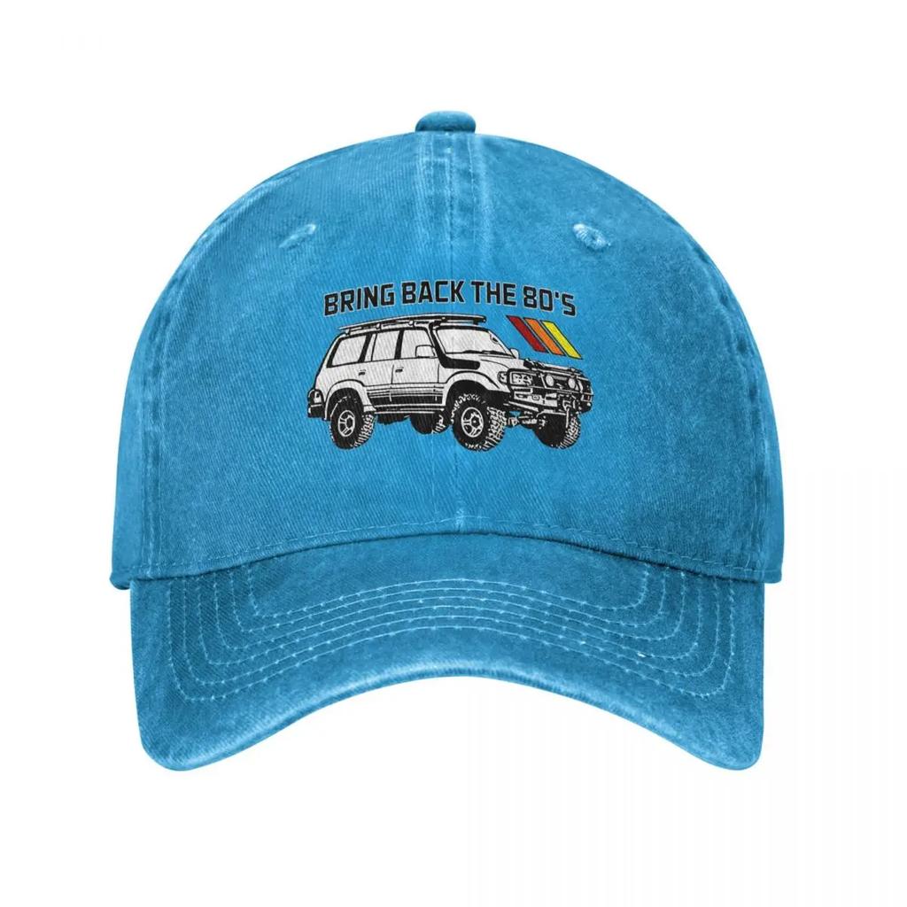 2026 Gorra de Béisbol Vintage Land Cruiser para Hombre y Mujer Algodón Desgastado Para Traer de Vuelta los 80 Sombreros de Verano para Exteriores Gorra