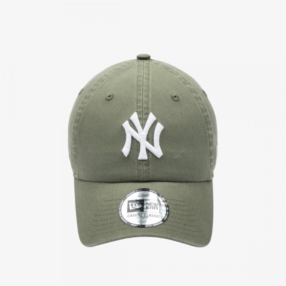 New Era Casual Classic Baseball Cap Green Bark New York Yankees