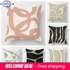 Wind Abstract Geometrische Kussensloop Bank Slaapkamer Decoratie Kussenhoes Cafe Decoratie