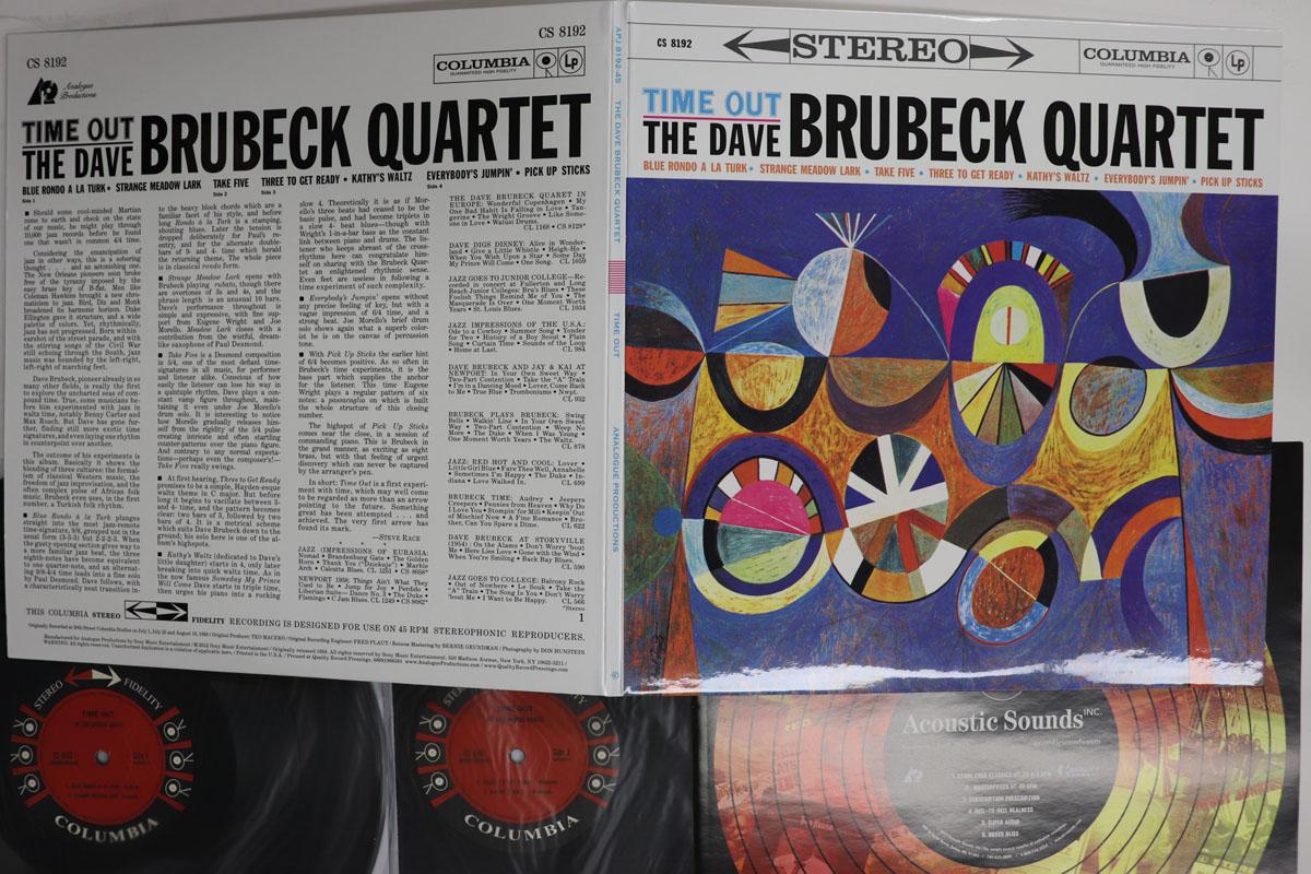 

LP Record DAVE BRUBECK Time Out 200g APJ819245CS819 COLUMBIA ANALO 2012 US Jazz Used