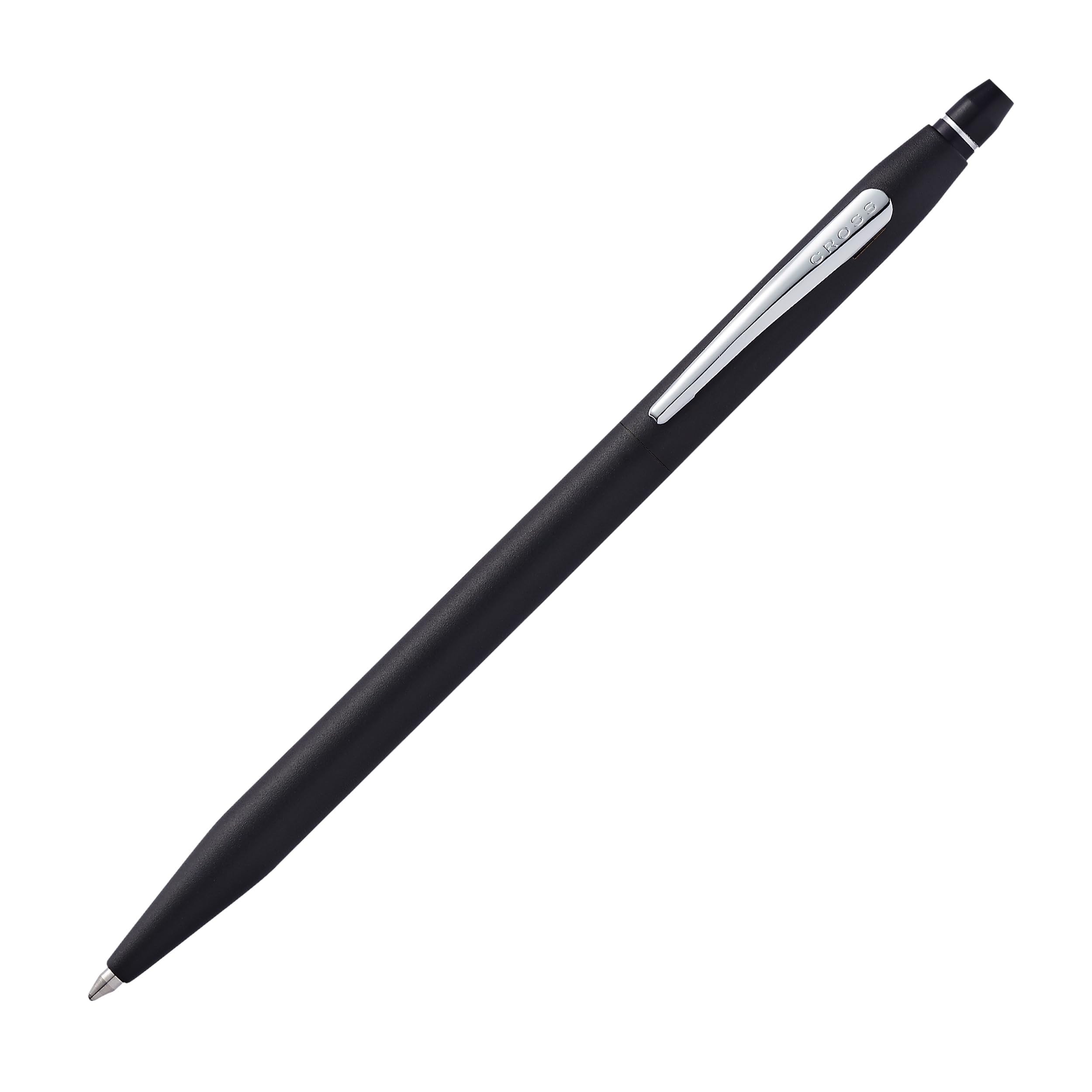 

Cross Click Ballpoint Satin Officially Imported Pen, Oil-Based, Black, AT0622-102,