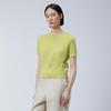 JNBY Women's 2024 Spring Cashmere Knit Short Sleeve Top