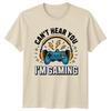 Cant Hear You Im Gaming TShirt Video Gaming Gaming And Her