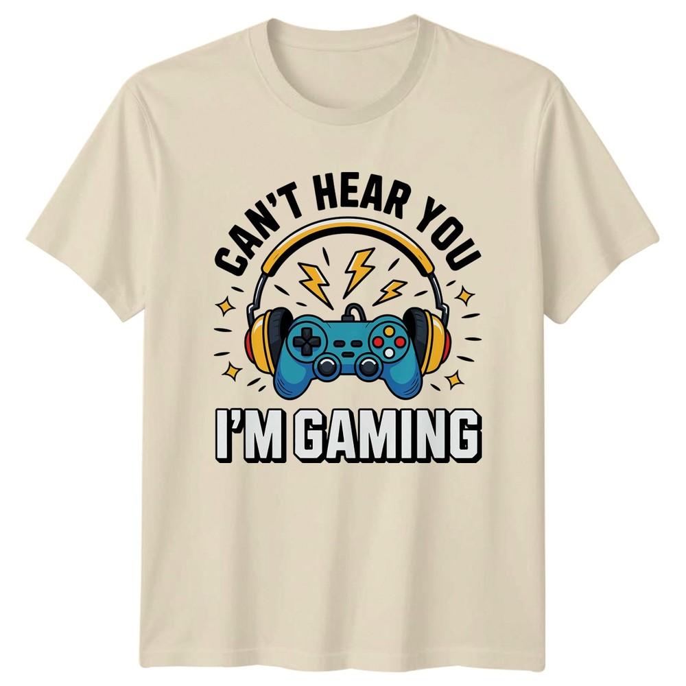 Cant Hear You Im Gaming TShirt Video Gaming Gaming And Her