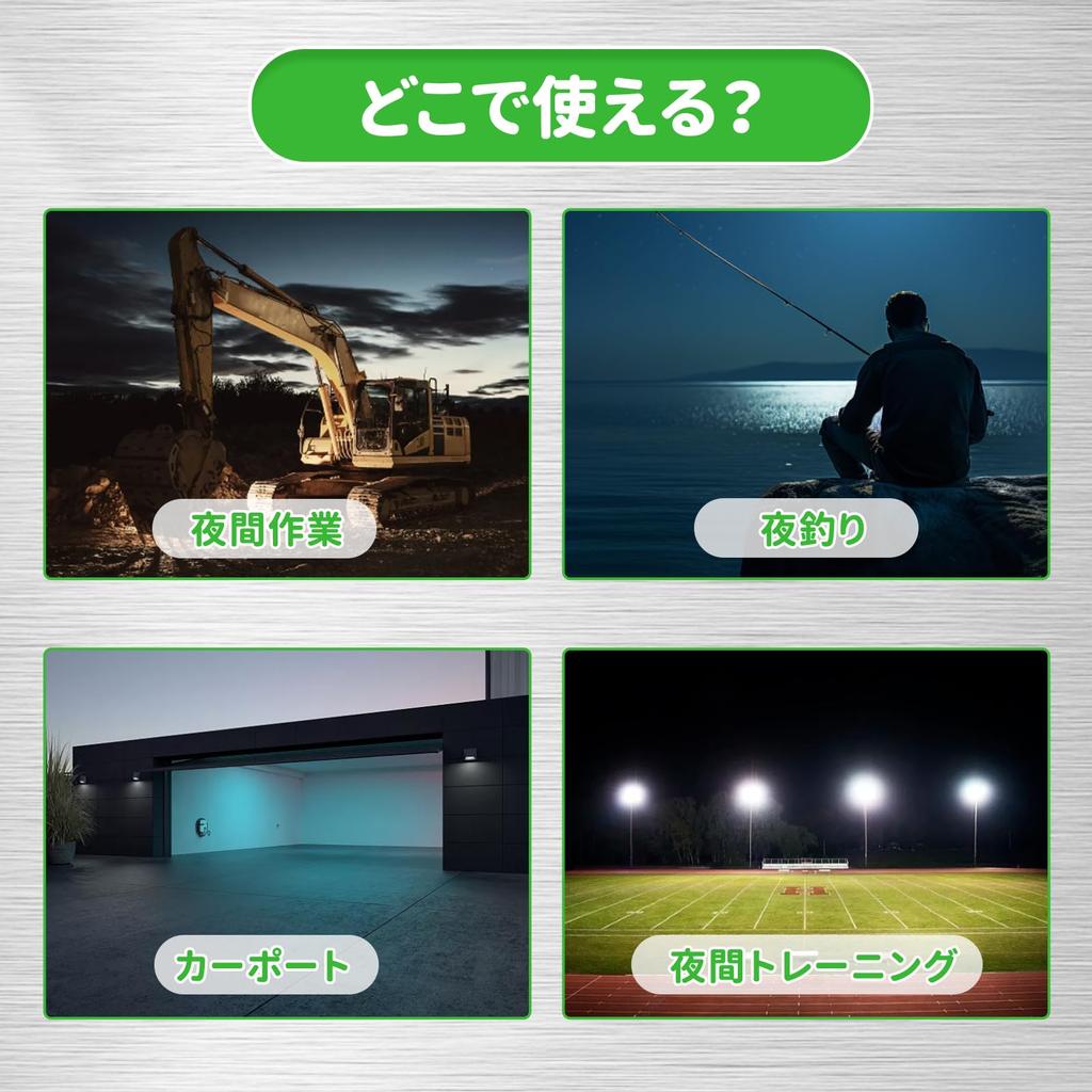 Spolehli 200W LED Floodlight Work Light [IP66 Waterproof, Automatic On, Light Sensor, PSE] 32000lm High Brightness, Ultra Bright, Dustproof, Wall,