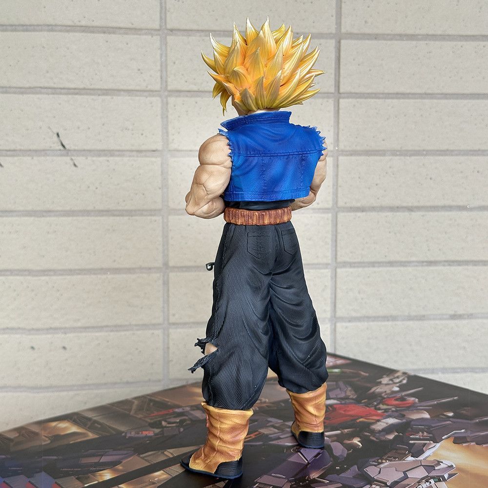 VF Studio Dragon BallZ Third form 2% Trunks SSj3 goku Trunks 9.84Inch/25cm Can Move PVC Blond Favorites Figure hot toys Gifts