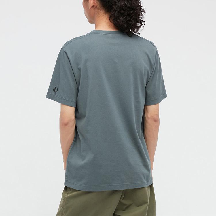 Uniqlo × League Of Legends Ekko Character Cartoon Print Loose Short Sleeve T-Shirt Unisex T-Shirts Green 440012-54
