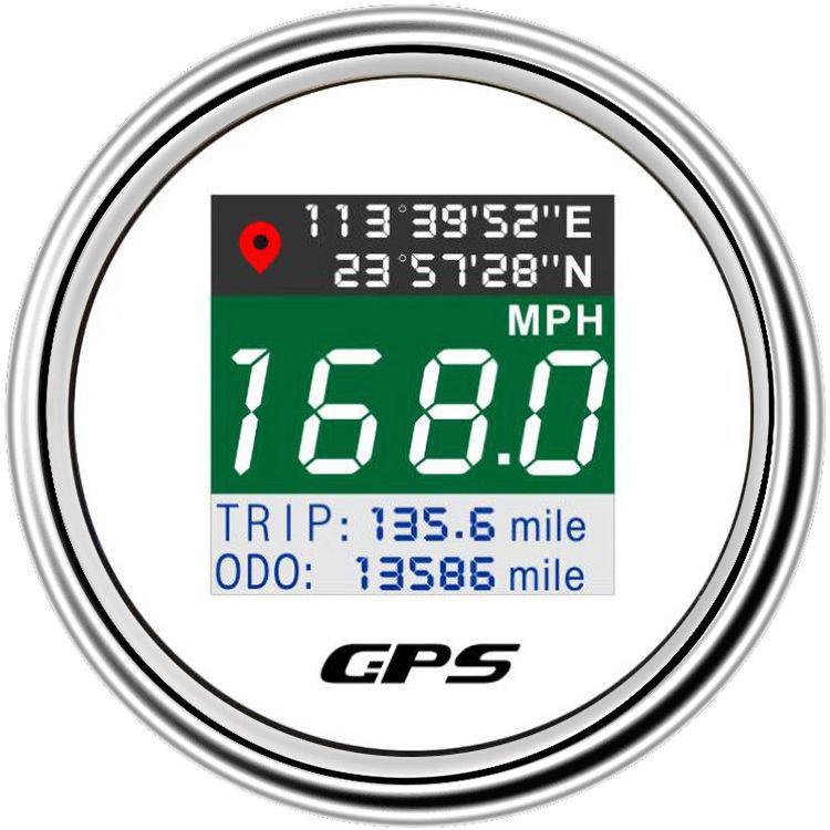 52mm GPS Speedometer for Cars, Trucks, Yachts, and Boats