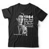 1984 George Orwell T-shirt Unisex Miał Nie Być Spiskiem Wielkiego Brata