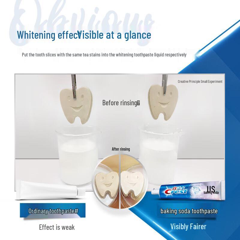 Crest 3D White Fresh Baking Soda Toothpaste