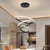 Personalized Nordic Style Minimalist Pendant Light for Living Room/Bedroom - Modern Circle Combination Design